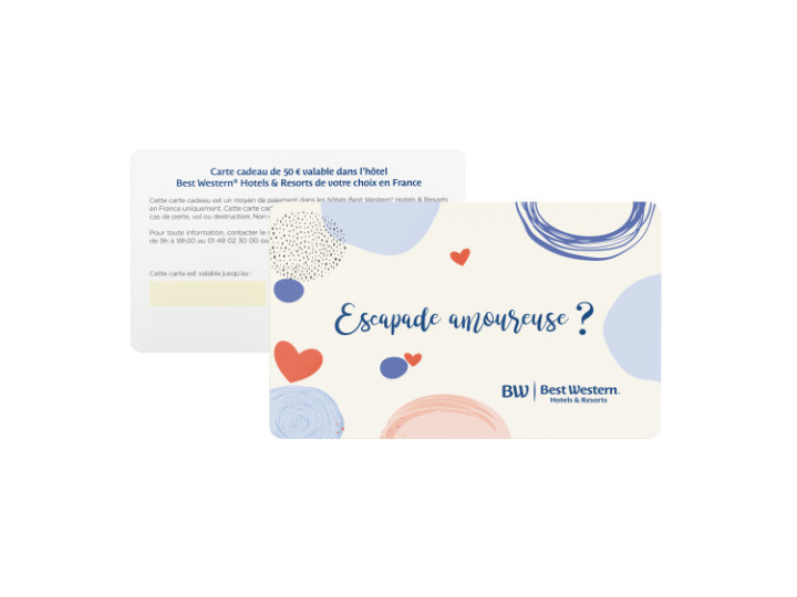Cartes cadeaux Amoureuse 100 