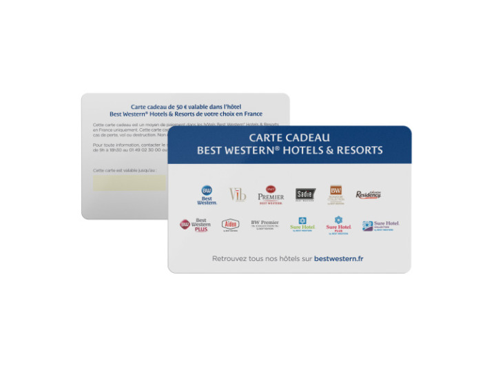 Nos idées carte cadeau  Best Western